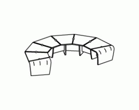 Стол для переговоров Минос / Minos 460TCC