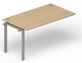 Приставной стол с 2 пластиковыми заглушками Lavoro LVRU12.1608-1