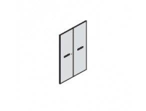 Двери деревянные для среднего шкафа Trend 1775/A