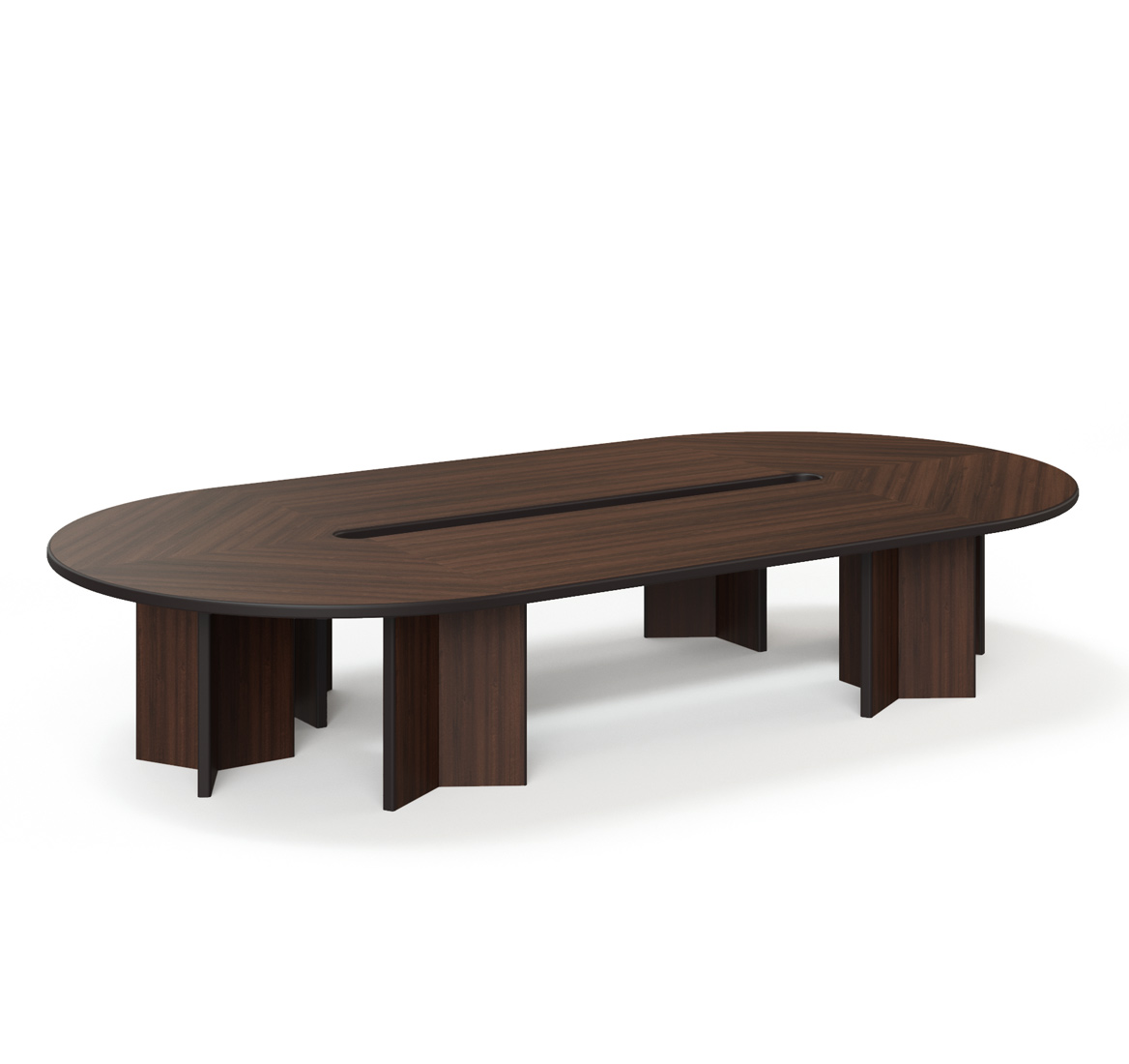 ЛЕГНО / LEGNO Стол переговоров 416х216 ОРЕХ