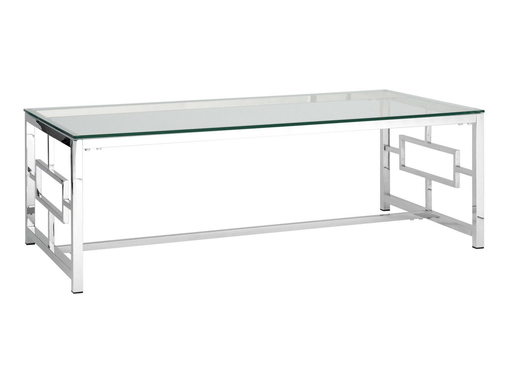 Журнальный стол 120*60 БРУКЛИН серебро