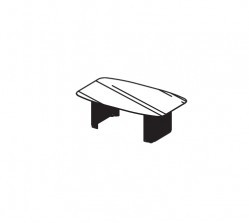 Стол журнальный АльфаОмега / AlfaOmega VP70TV/70