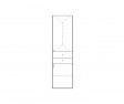 Шкаф высокий, левый/правый с ящиками, кожа Meteora METEOR0000116