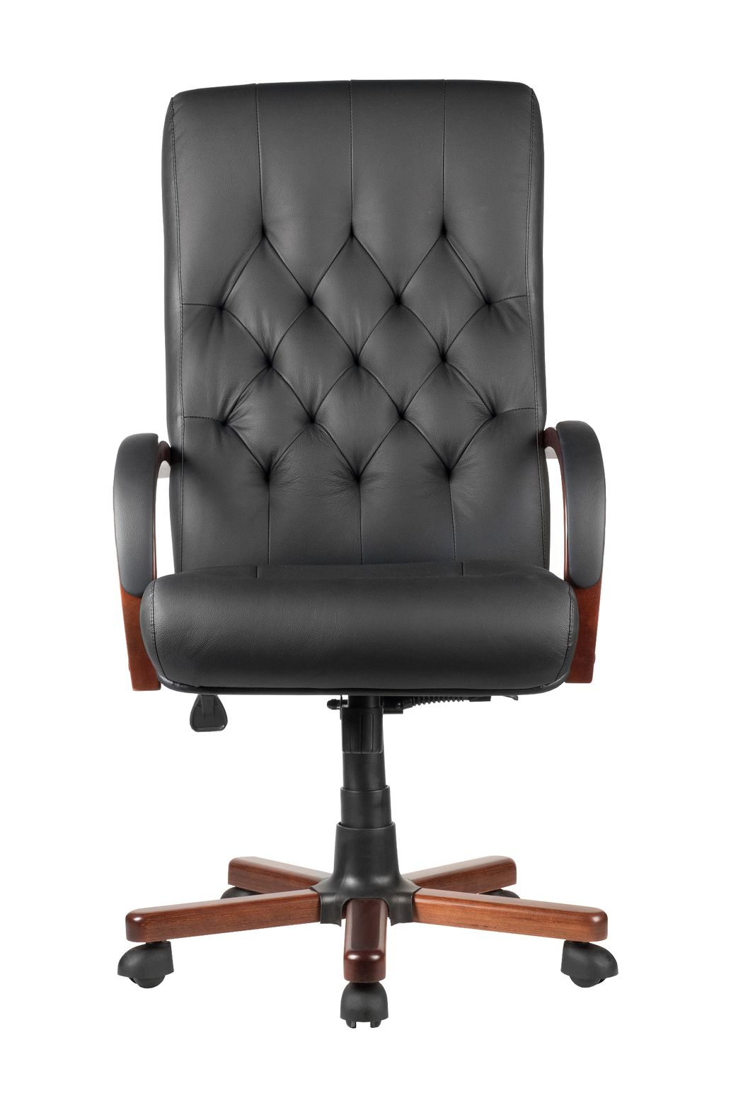 Кресло Рива Чейр М / Riva Chair M 175 A Чёрная кожа