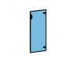Дверь для шкафа, стекло ЭргоYes M373