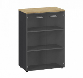ФЛЕКС / FLEX ШКАФ СРЕДНИЙ СО СТЕКЛ.ДВ. Flex 135H003 15/6Z.34