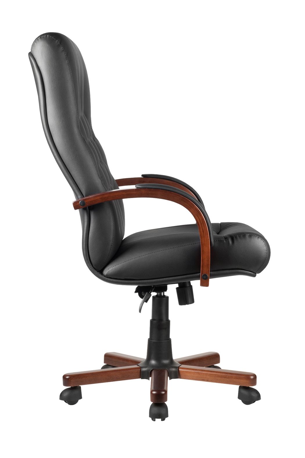Кресло Рива Чейр М / Riva Chair M 175 A Чёрная кожа