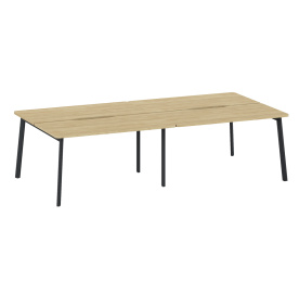 ФЛЕКС / FLEX Бенч 4р.м.158x141, вырез гикори/графит FLEX 4-bench 158*68 6Z (7016)