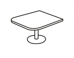 Конечный элемент стола для переговоров Madrid (Цена по запросу) MDR175701