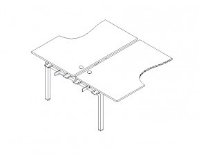 Стол приставной Бенч Поло / Bench Polo PE2TG169V
