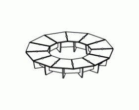 Стол для переговоров Минос / Minos 460TAC
