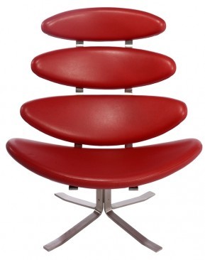 Кресло для руководителя Пол Волтер Стиль Корона Чейр / Poul Volther Style Corona Chair