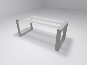 Стол руководителя, стекло Брикс / Brix BR.00.06