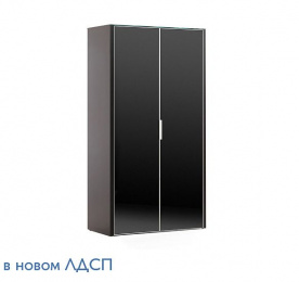 GALA КАРКАС ШКАФ ВЫСОКИЙ, 2ДВ ЧЕРНЫЙ NEWLIB2/899 BLACK GLASS