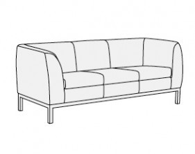 Диван трехместный