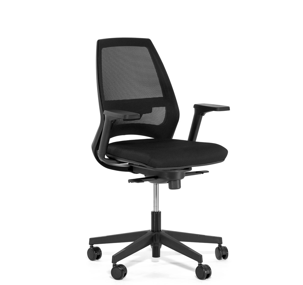 4Ю-МЕШ / 4U-MESH КРЕСЛО СИНХ, 3D, ЧЕРН ЧЕРНЫЙ 4U MESH 600 3D black MH YI009