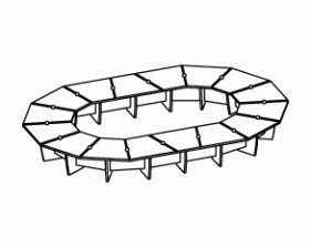 Стол для переговоров Минос / Minos 630TAC