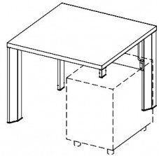Стол с крепежом для правой несущей конструкции CR3/CLR/MS Amazon AAM SC90D