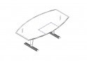 Стол для руководителя Долмен / Dolmen DOLMEN0000671