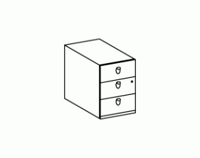 Тумба с 3 ящиками Минос / Minos 5BA1