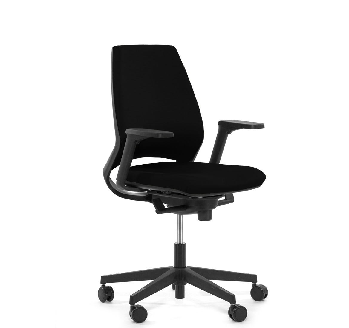 4Ю-МЕШ / 4U-MESH КРЕСЛО СИНХ, 1D, ЧЕРН ЧЕРНЫЙ 4U MESH 600 1D black SLW 50
