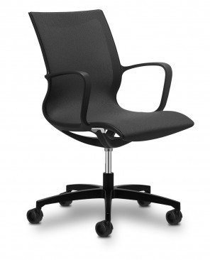 Кресло для персонала Соул Эйр Митинг / Soul Air Meeting with armrests
