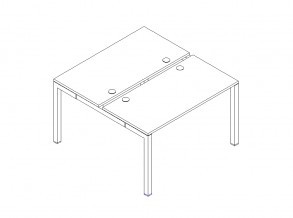 Стол рабочий Бенч Поло / Bench Polo PE2TG147