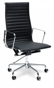 Кресло для руководителя Eames Style HB Ribbed Office Chair EA 119