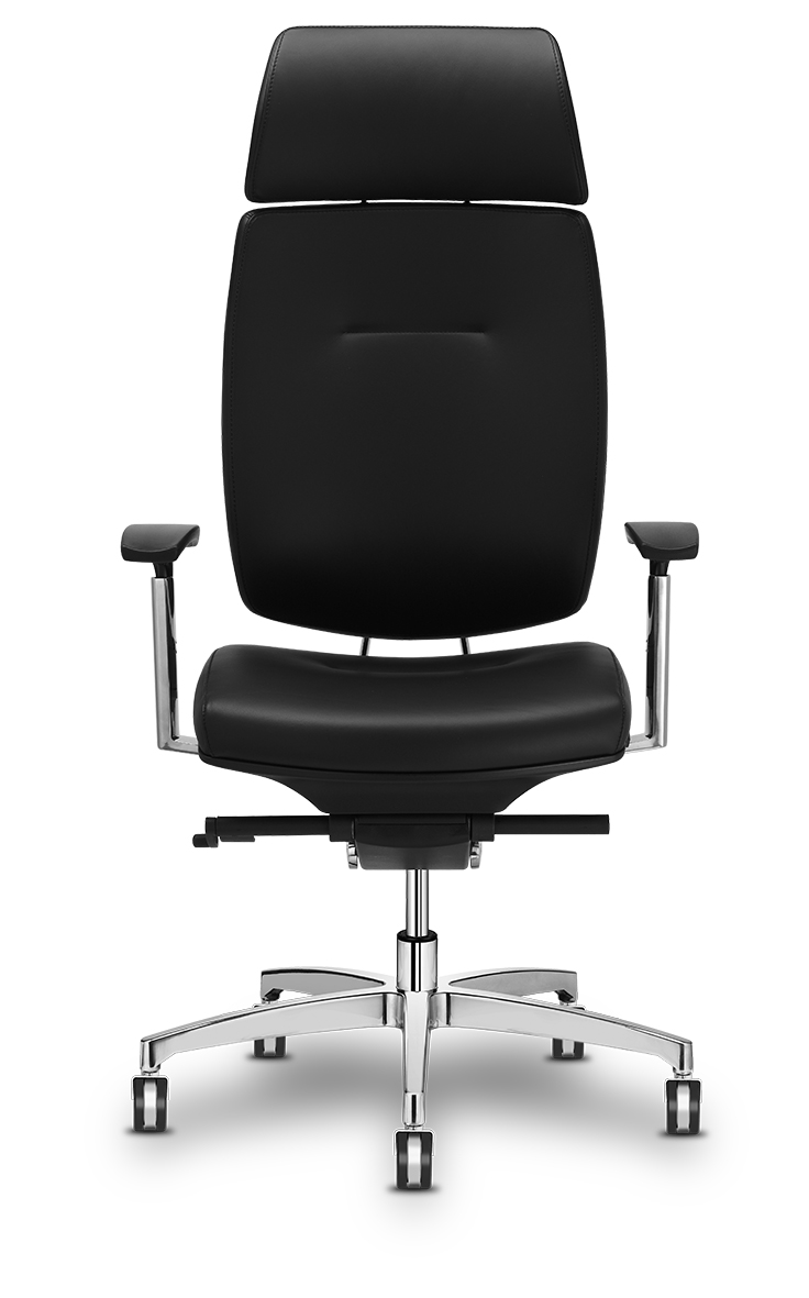 Кресло для руководителя Спирит Экзекьютив 4Д / Spirit Executive 4D база алюминий