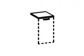 Топ для шкафа, Соло Бенч / Solo Bench C60TPS