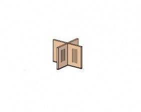 Опоры стола для переговоров Бонн 46S350