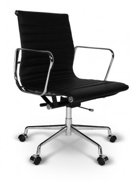 Кресло для руководителя Эймс Стиль Райббед Офис Чейр / Eames Style Ribbed Office Chair EA 117