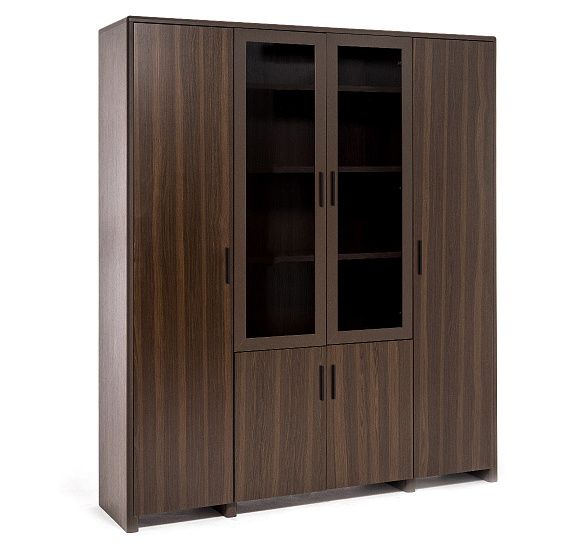 ЛЕГНО / LEGNO Шкаф д/бумаг+ гардероб ОРЕХ