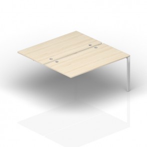 Приставной стол Bench на 2 рабочих места. 4 громмета Страйк / Strike ST2TPG148