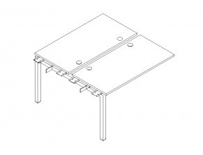 Стол приставной Бенч Поло / Bench Polo PE2TPS126