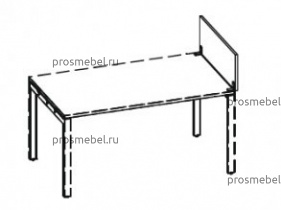 Перегородка боковая Бенч / Bench BuDSP080K