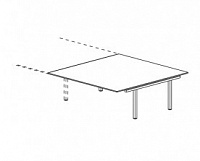 Приставной элемент для переговорного стола Fly 45612