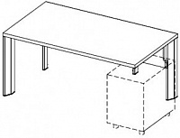 Стол с крепежом для правой несущей конструкции CR3/CLR/MS Amazon AAM SC160D