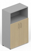 Шкаф (2 меламиновые двери + ниша)