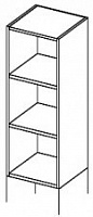Шкаф-надстройка без дверок Amazon CC CG122 /45S