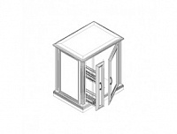 Шкаф для холодильника Версаль ПК-ВР-ШХ83х75КР-В1-217