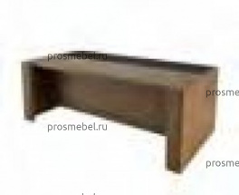 Стол руководителя кожа лючок кабель-канала с правой стороны Фрипорт / Freeport F028