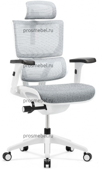    Кресло Expert VISION VIM01-W-Т-04 (Каркас белый / сетка голубая)