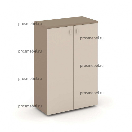 Шкаф средний широкий (2 средних фасада ЛДСП) Estetica