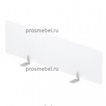 Экран настольный фронтальный (метакрилат) для стола bench ш.160см (с кронштейнами) Страйк / Strike UDSPFB160