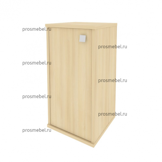 Шкаф низкий узкий Riva (1 низкая дверь ЛДСП)