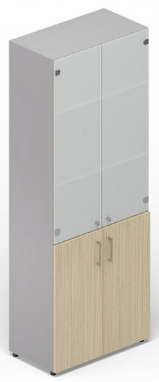 Шкаф, двери стекло белое матовое Bliss (Цена по запросу) EMHS834L
