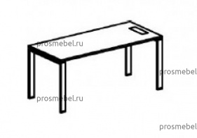 Стол рабочий Бэнт MX1622