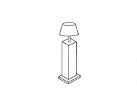 Лампа напольная Suprema PVSUPLAMP2