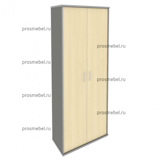 Шкаф высокий широкий Riva (2 высокие двери ЛДСП)